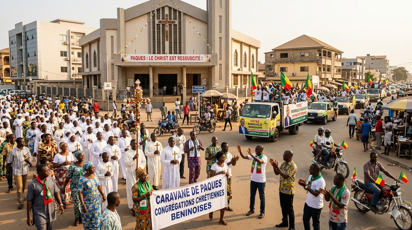 Bénin : quand les festivités de pâques rencontrent l&rsquo;effervescence électorale de 2026