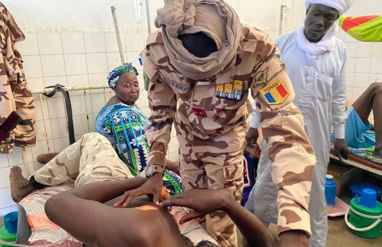 Soutien aux soldats blessés de Korbol : le général Moubarak Abakar Nassour Hor en visite