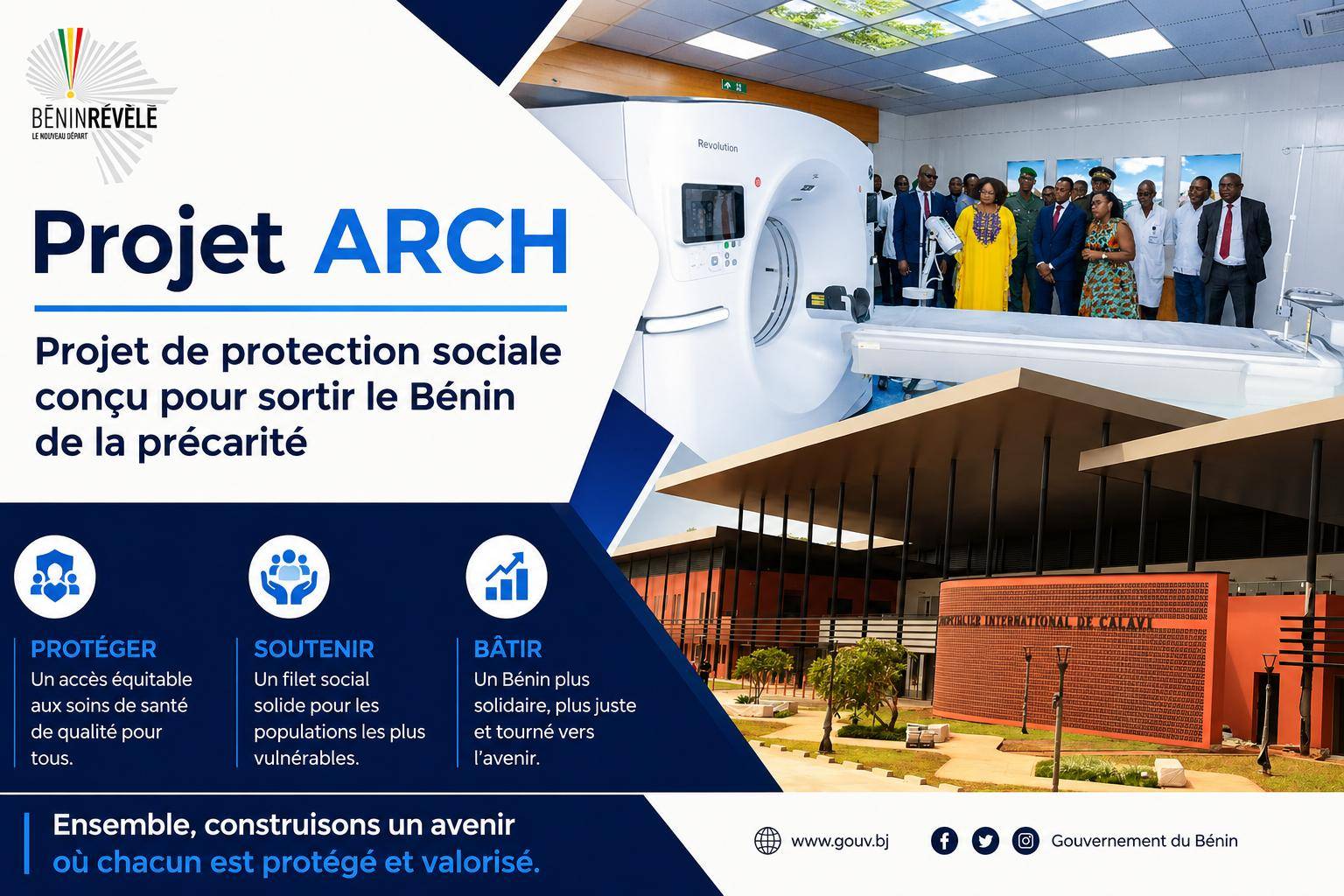 Le Bénin révolutionne sa santé avec des hôpitaux modernes et une couverture universelle