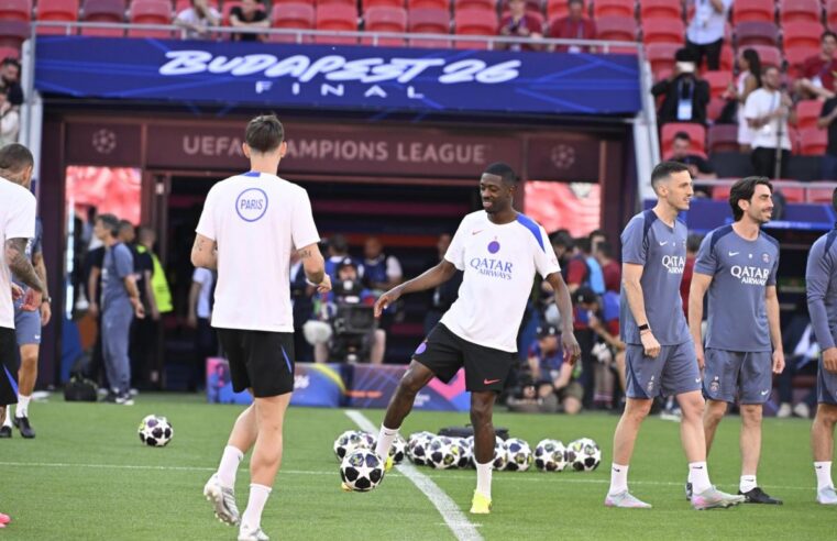 Dembélé de retour à l&rsquo;entraînement : un signe rassurant avant la finale du psg face à arsenal