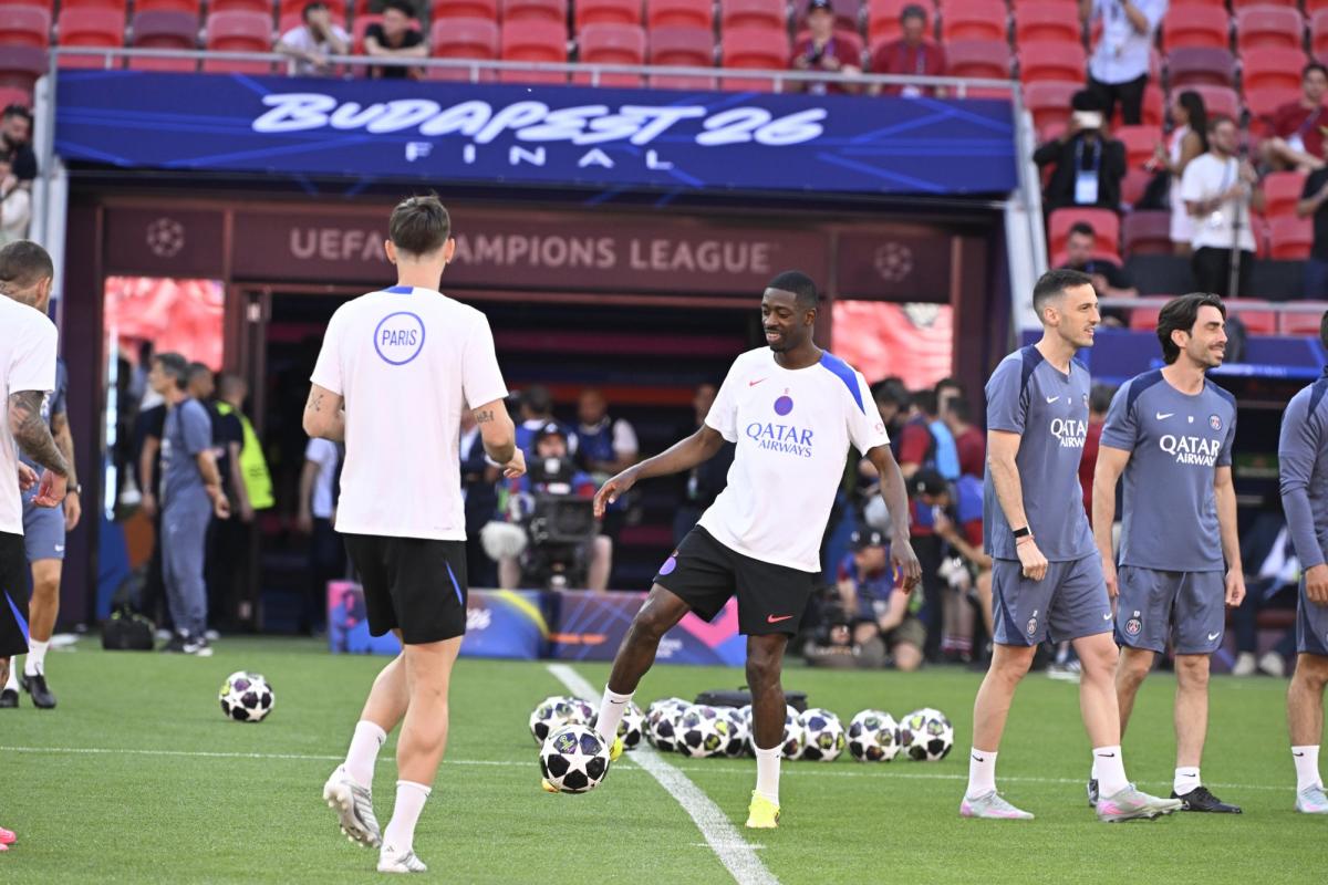 Dembélé de retour à l&rsquo;entraînement : un signe rassurant avant la finale du psg face à arsenal