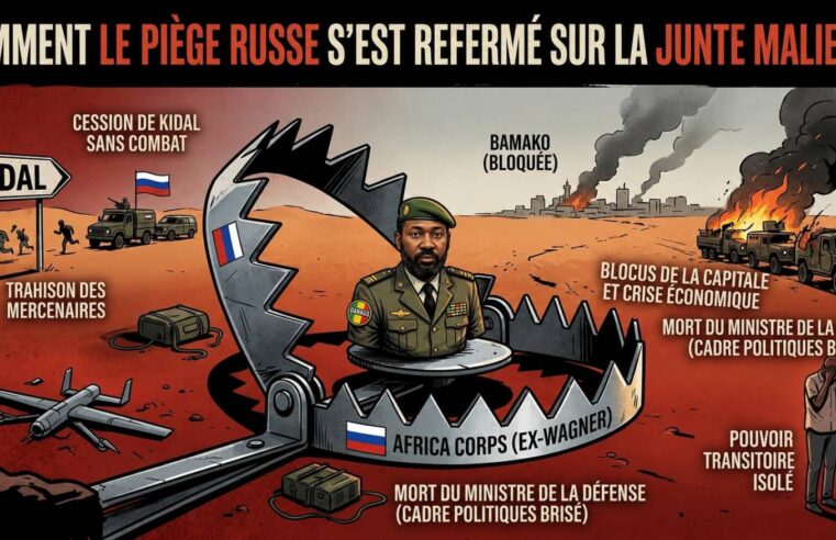 Le Mali face à l&rsquo;isolement : l&rsquo;échec stratégique de l&rsquo;alliance avec Africa Corps