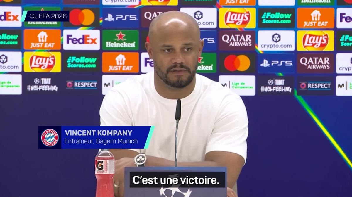 Vincent Kompany souligne l&rsquo;importance du succès du Bayern Munich à Madrid