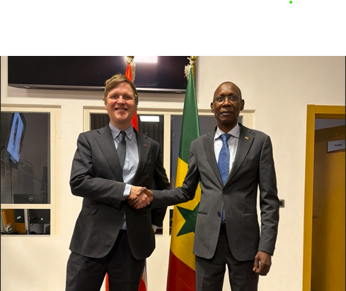 Rencontre diplomatique à Dakar entre le Sénégal et la norvège