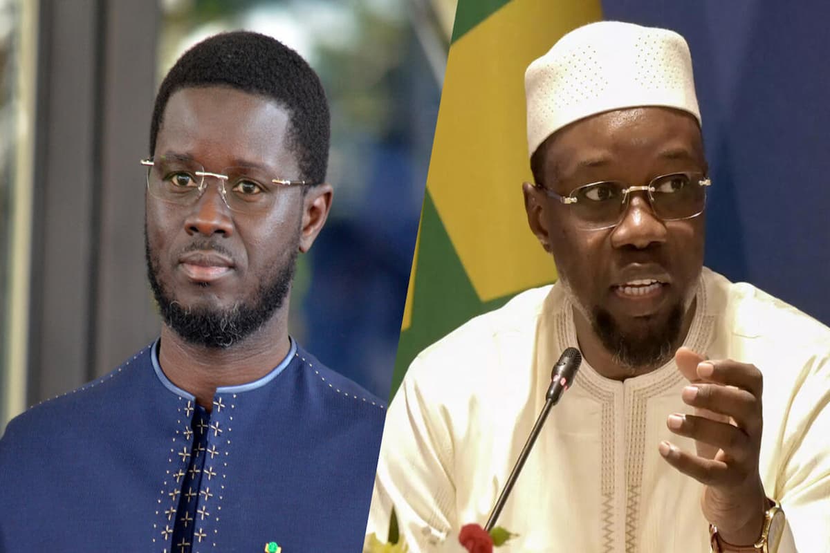 Sénégal : la rupture inattendue entre Bassirou Diomaye Faye et Ousmane Sonko