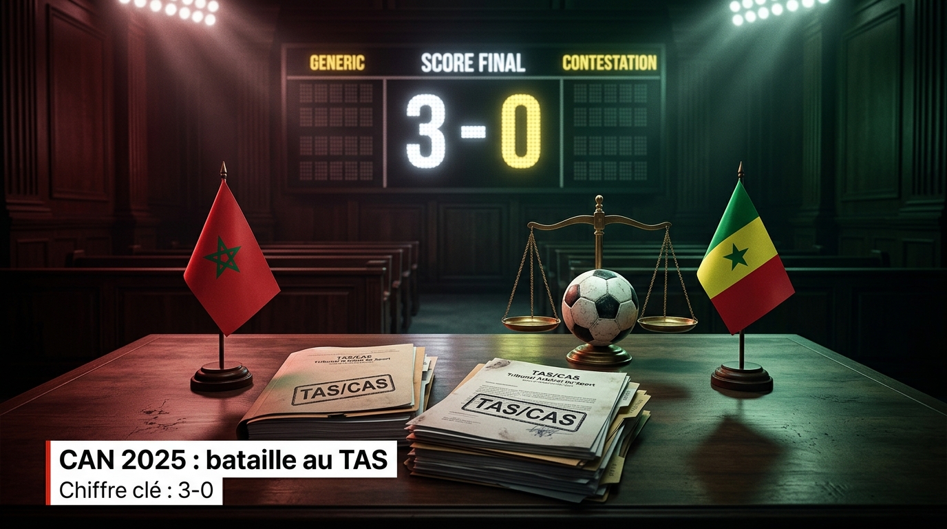 Recours du Sénégal devant le TAS : la can 2025 à un tournant