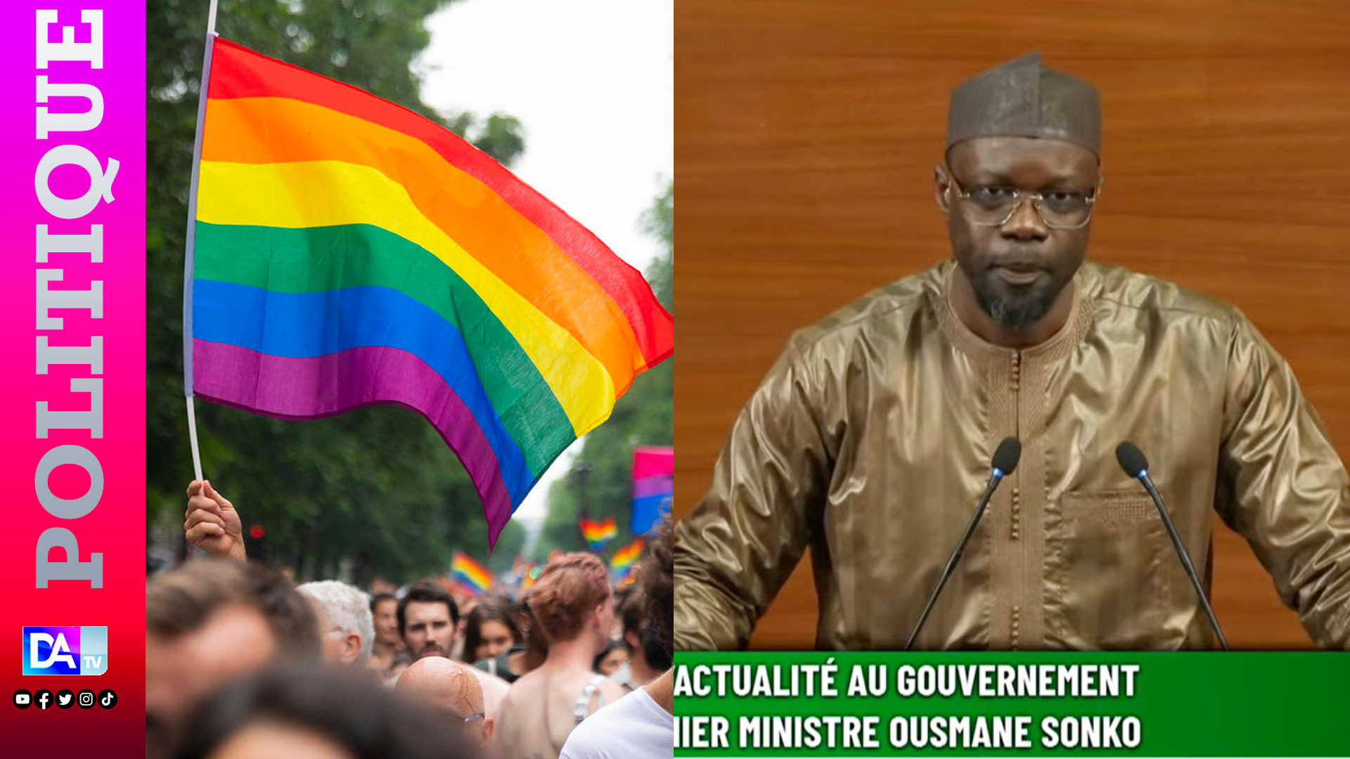 Sénégal : Ousmane Sonko promet une lutte sans merci contre les actes contre nature