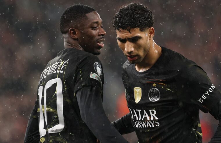 Psg : le double doute d&rsquo;hakimi et dembélé avant la finale face à arsenal