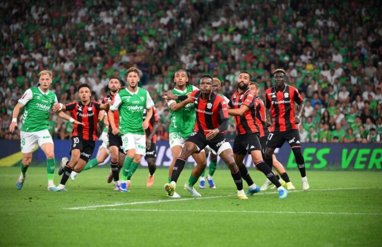 Nice face à l&rsquo;enjeu ultime contre Saint-Étienne en barrage