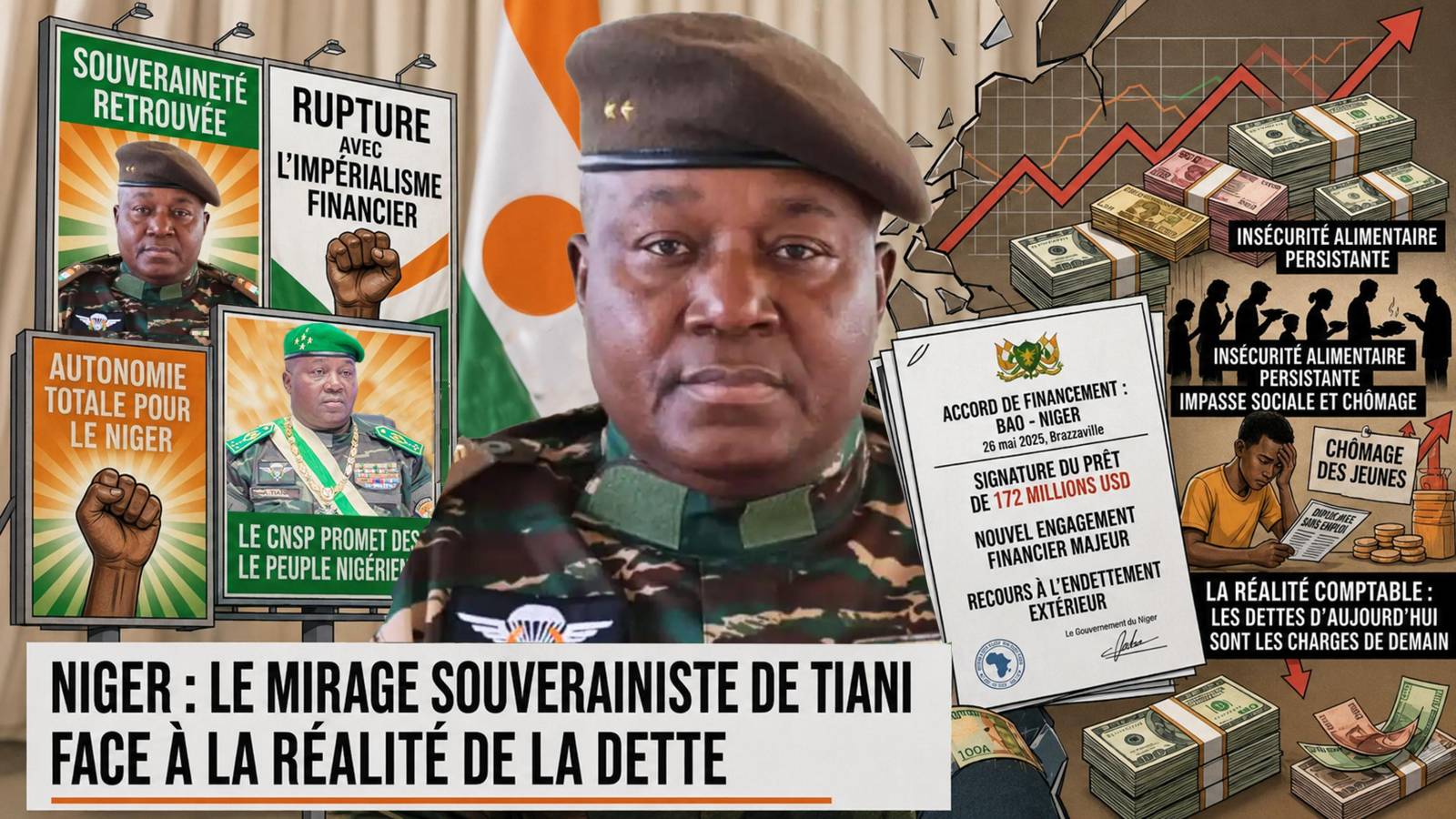 Niger : entre souveraineté affichée et dépendance financière réelle