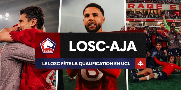 Le LOSC célèbre sa qualification en Ligue des Champions avec ferveur