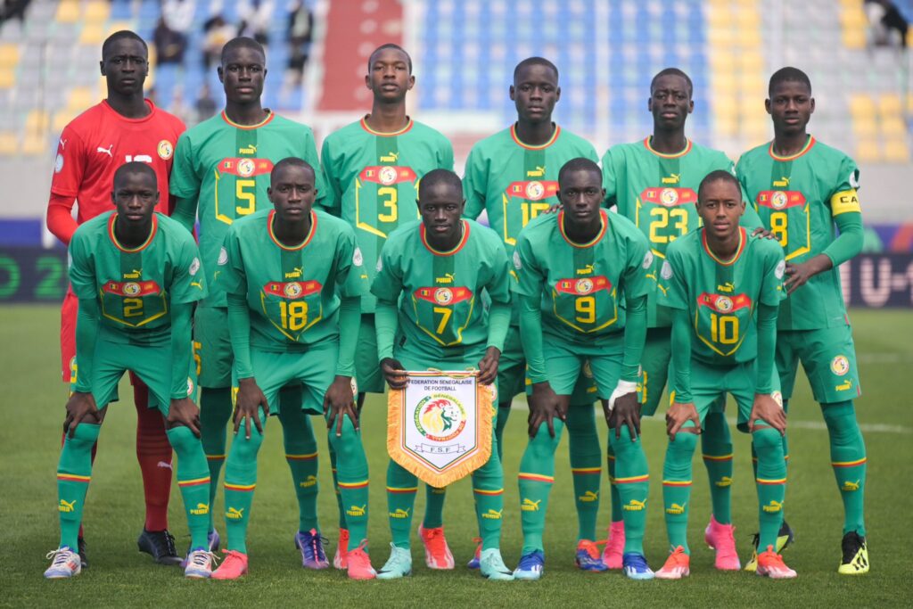 Sénégal victorieux face à la Tunisie en match de préparation can u17