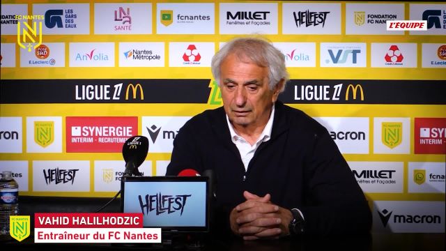 Nantes : halilhodzic bouleversé après l&rsquo;arrêt du match contre toulouse