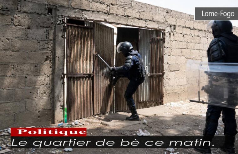 Togo : l&rsquo;armée face à la violence illégale dans les foyers