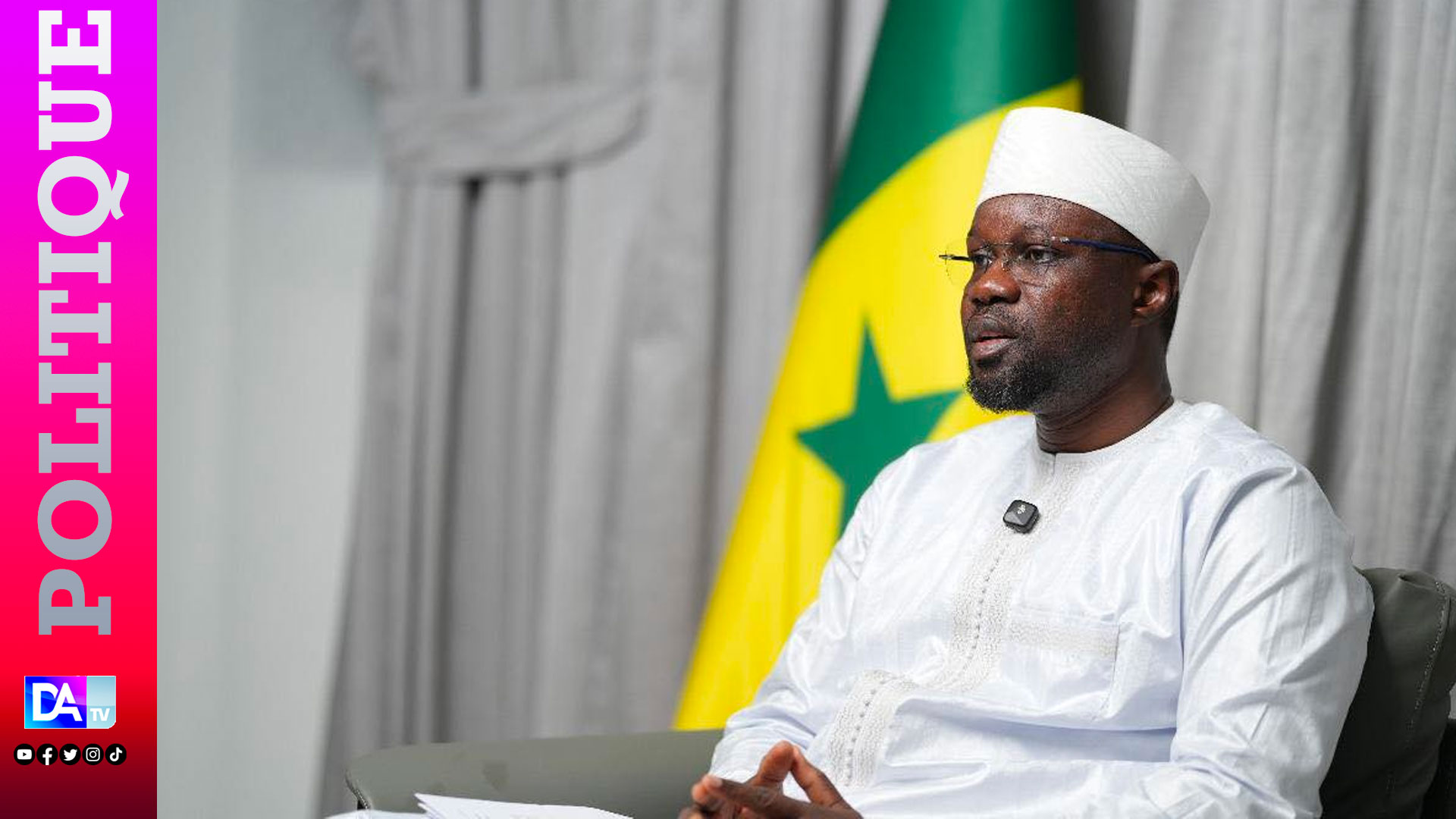 Sénégal : le président Faye met fin aux fonctions du Premier ministre Ousmane Sonko