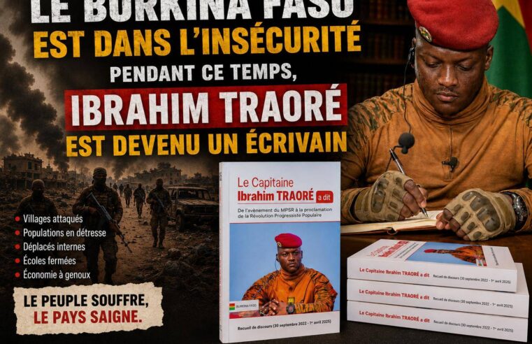 Au Burkina, les livres d&rsquo;Ibrahim Traoré face à la crise qui ronge le pays