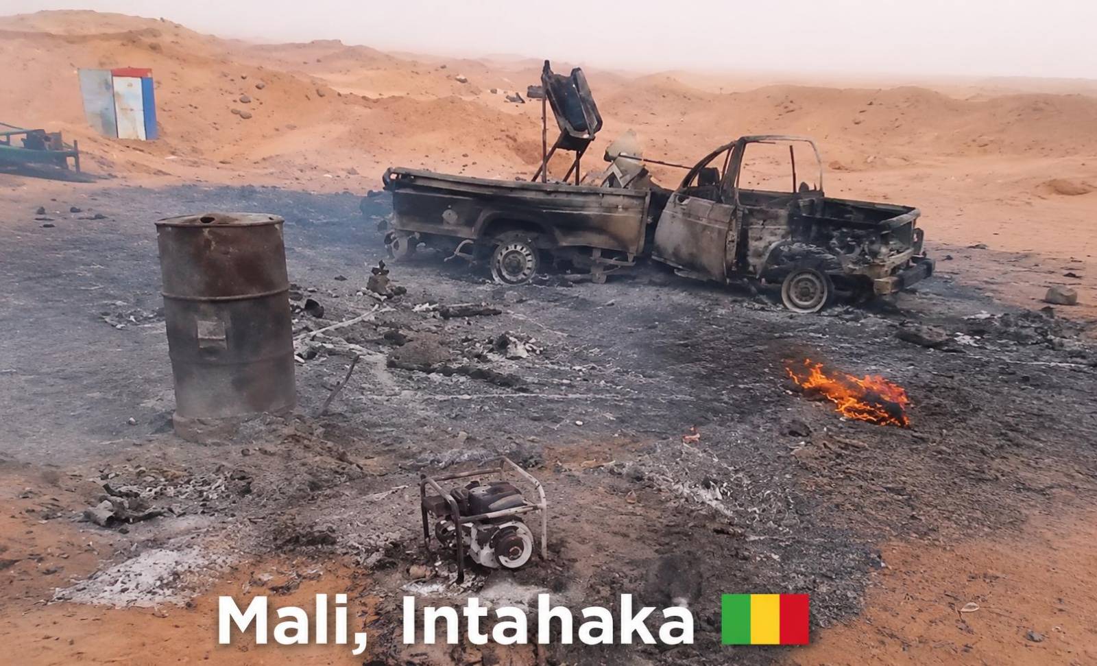 Une frappe de drone malienne frappe ses alliés à Intahaka : chaos stratégique au Sahel