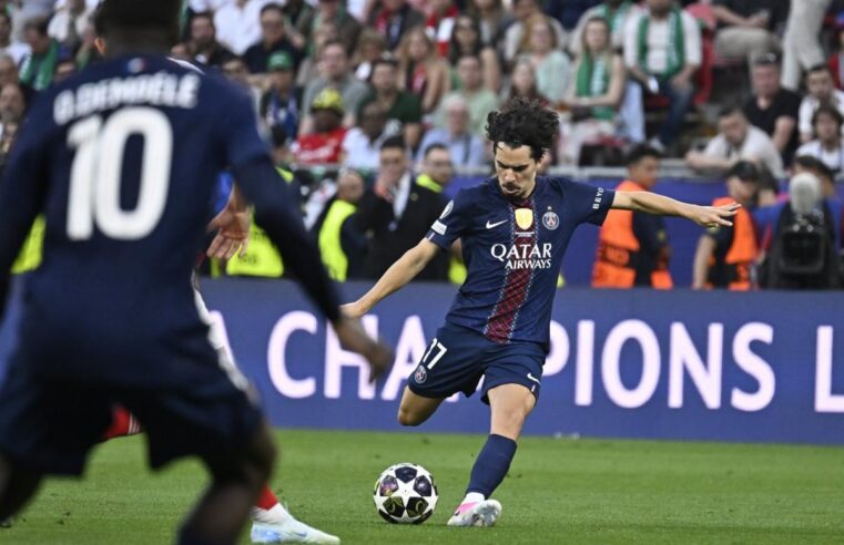 Vitinha sacré meilleur joueur de la finale de la ligue des champions avec le psg