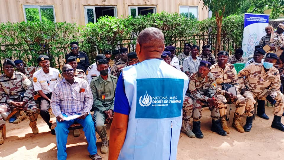 Formation droits humains forces sécurité koumra Tchad