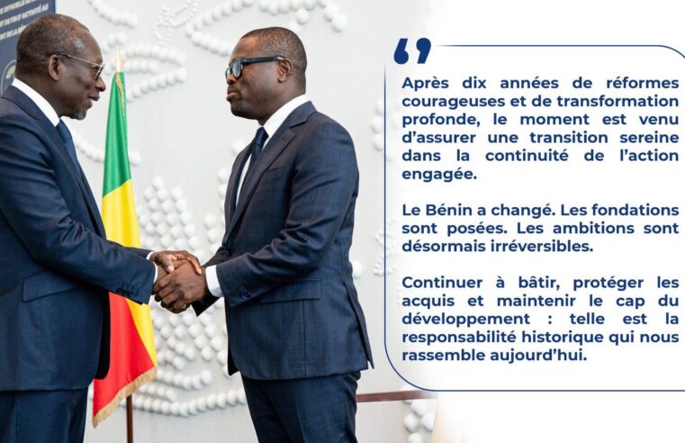 Bénin : l&rsquo;héritage de talon et les défis à venir pour wadagni
