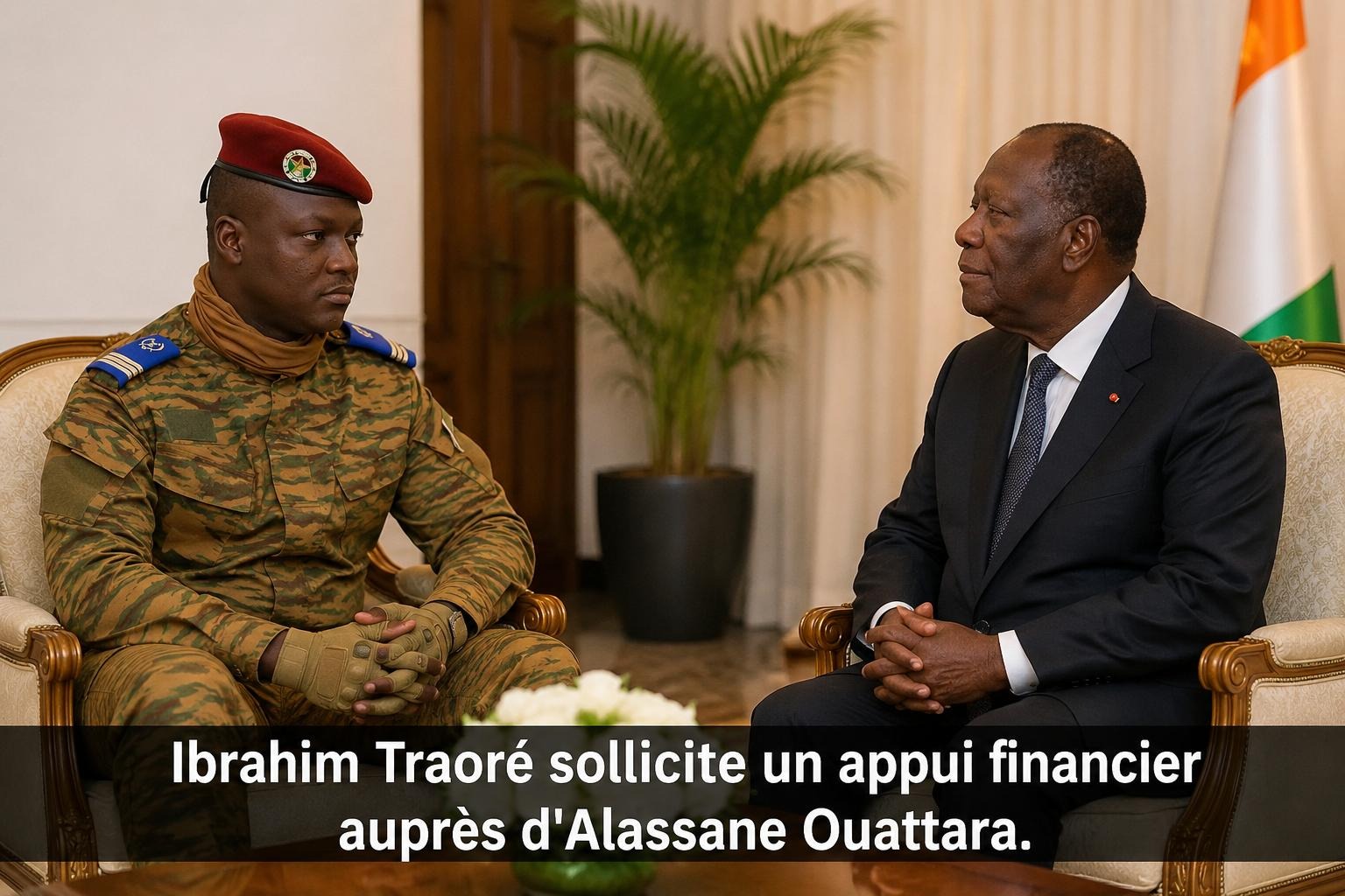 Ibrahim Traoré face à l&rsquo;échec de sa stratégie financière : le Burkina Faso demande de l&rsquo;aide à la Côte d&rsquo;Ivoire