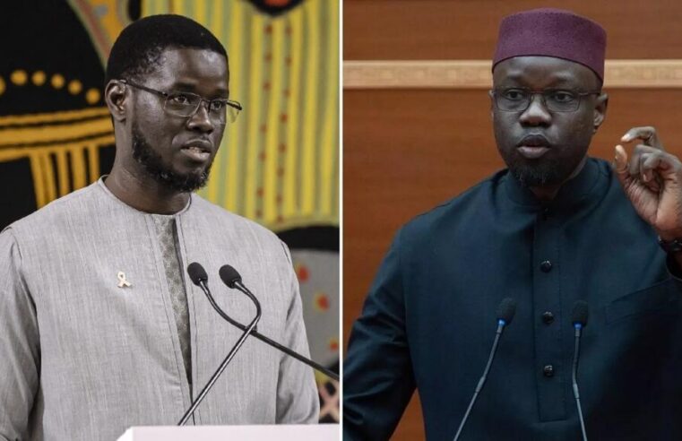 Sénégal : le président bassirou diomaye faye destitue son premier ministre ousmane sonko