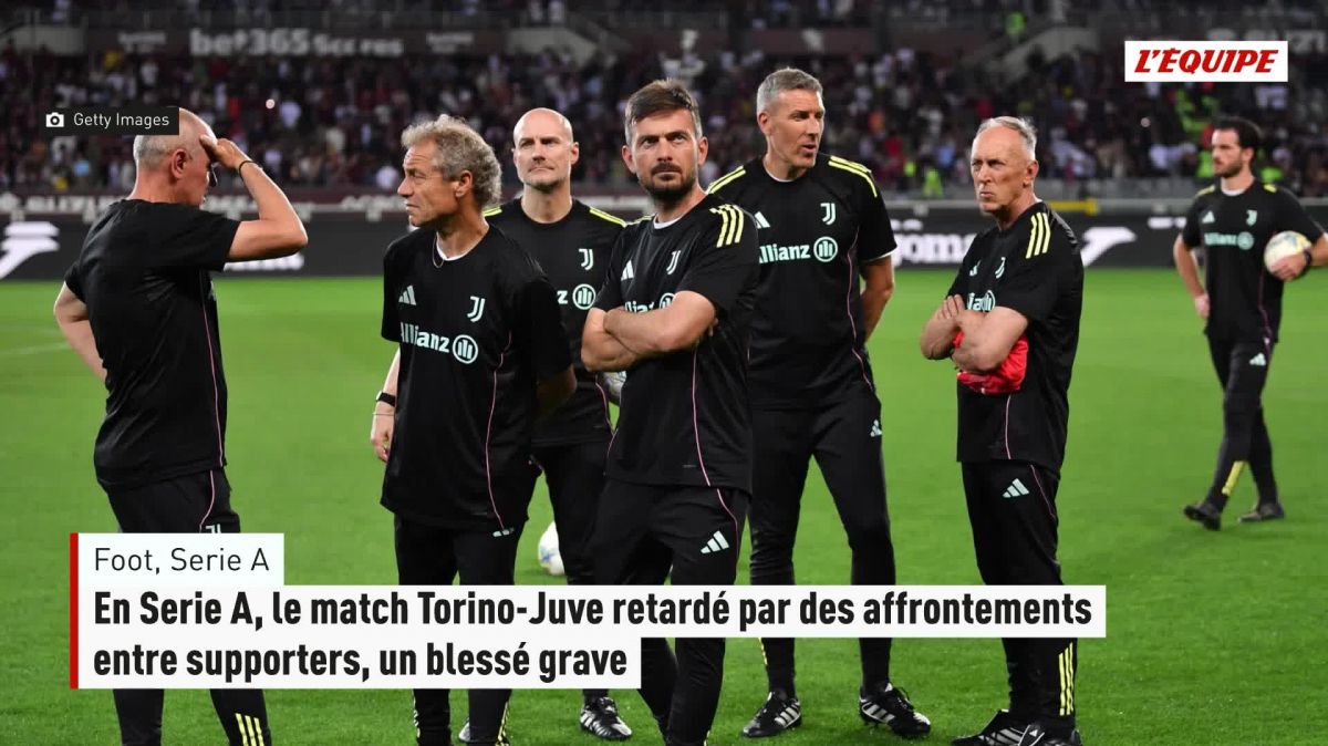 Affrontements entre supporters perturbent le derby torino juventus en serie a