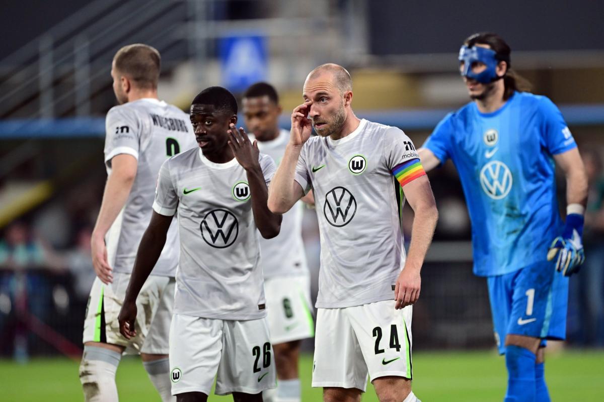 Wolfsburg condamné à la descent en 2.bundesliga après son échec face à Paderborn