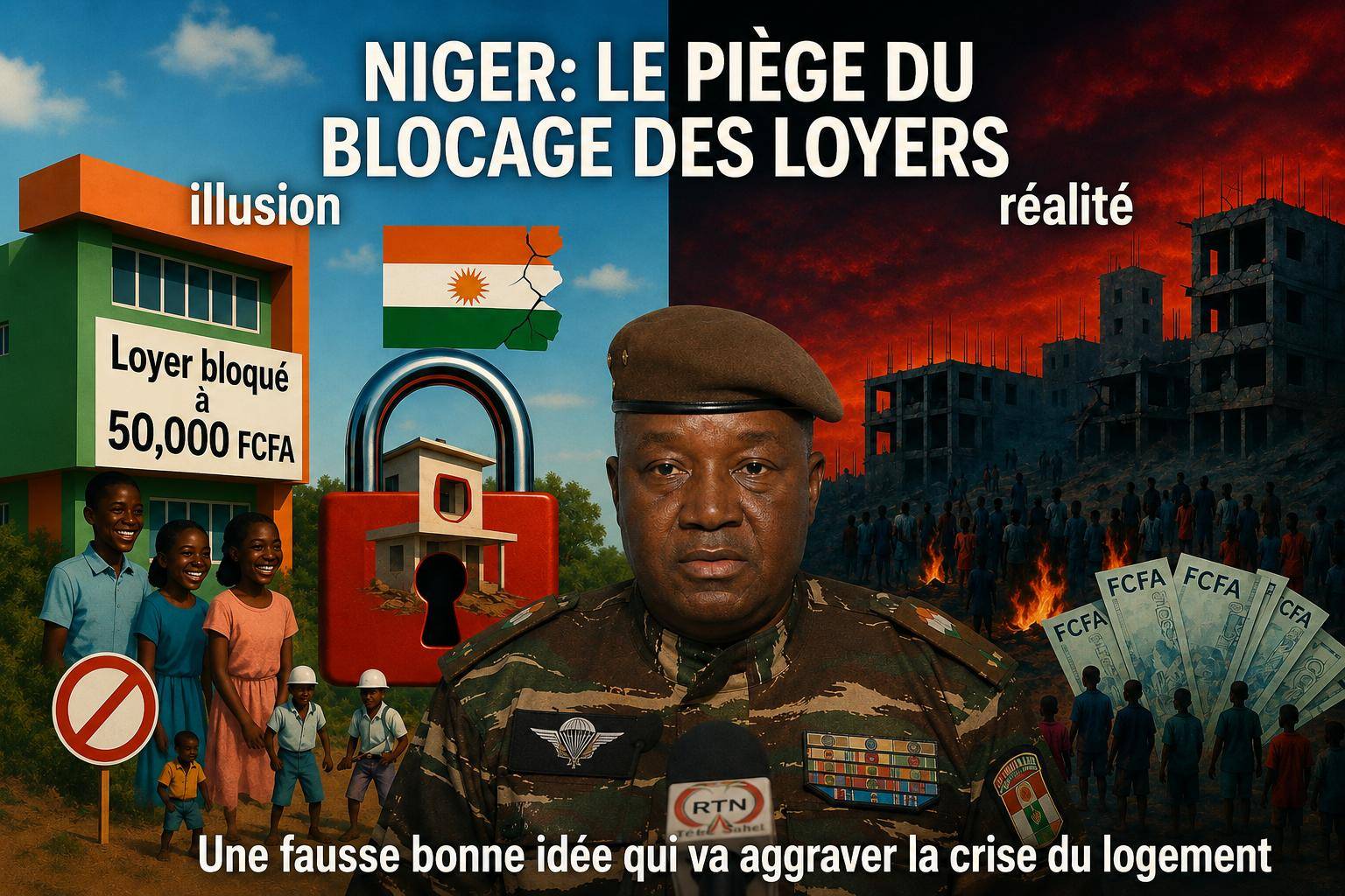 Niger : le blocage des loyers, une mesure aux effets pervers