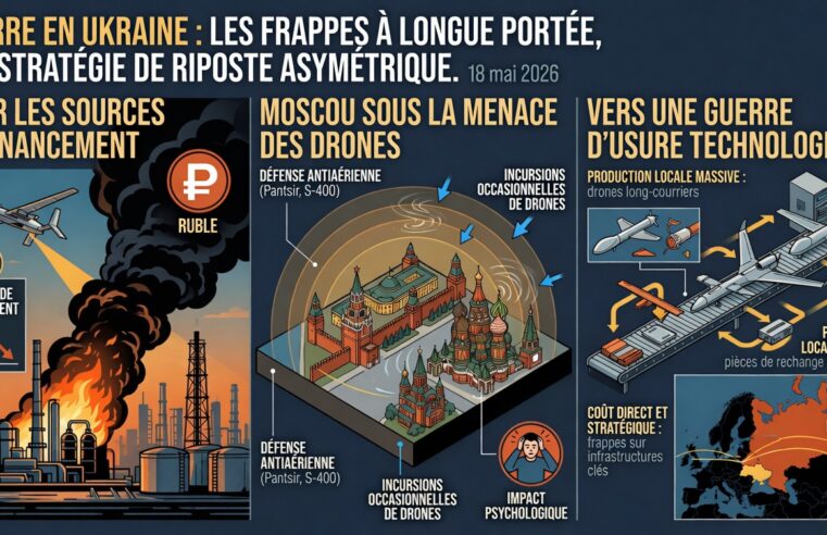 L&rsquo;Ukraine étend sa riposte : Frappes asymétriques sur les infrastructures russes