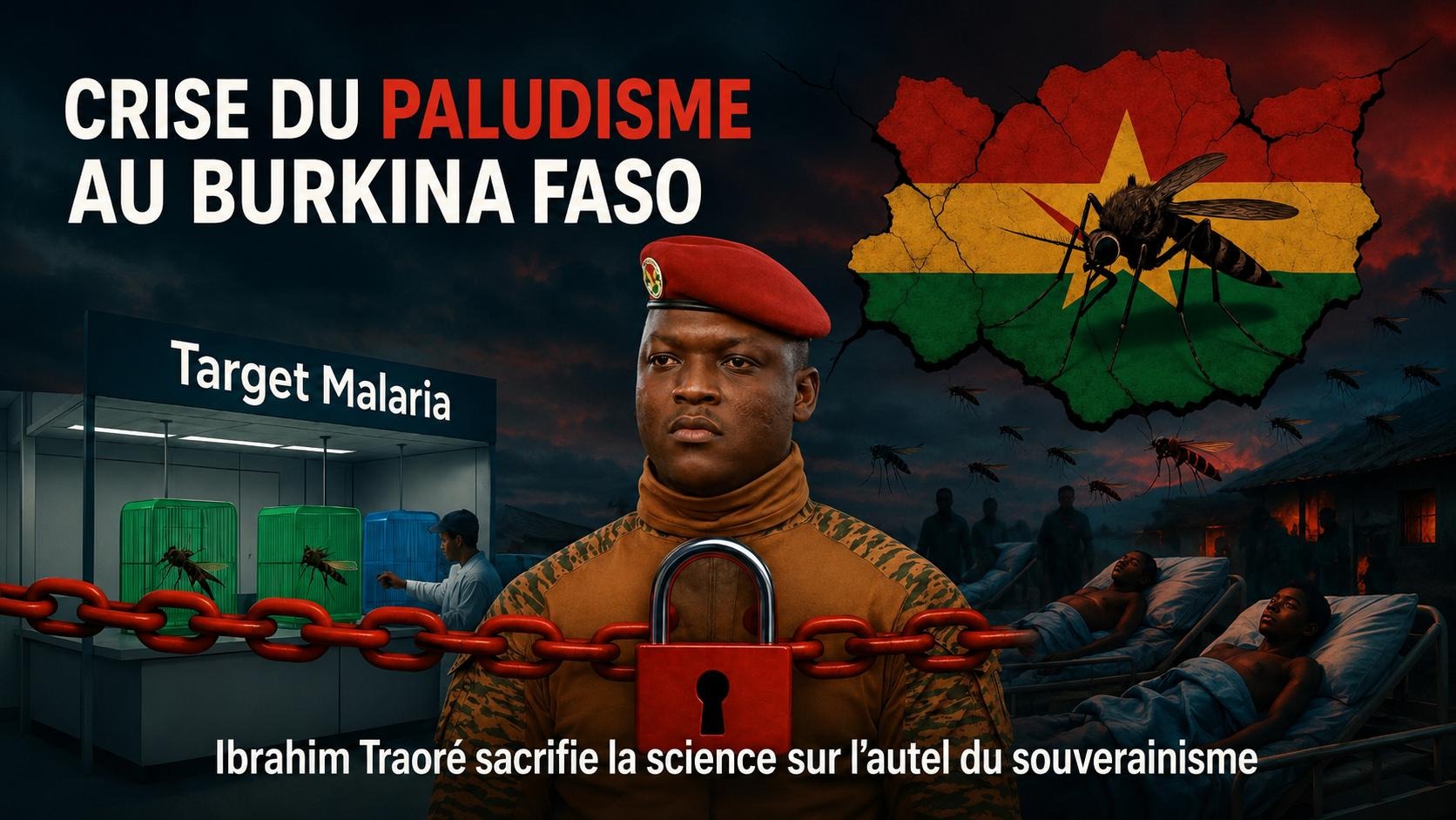 Le Burkina Faso face à l&rsquo;isolement scientifique avec la fin du projet Target Malaria