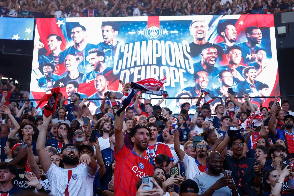 Finale de la Ligue des champions : le PSG attire 9,1 millions de téléspectateurs malgré la concurrence