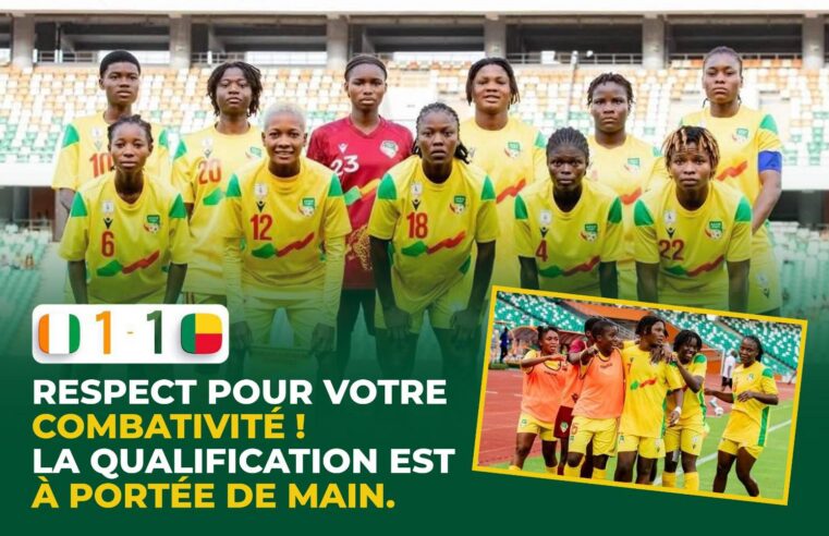 Les Amazones U20 du Bénin font le show à Abidjan et ramènent un nul en or!