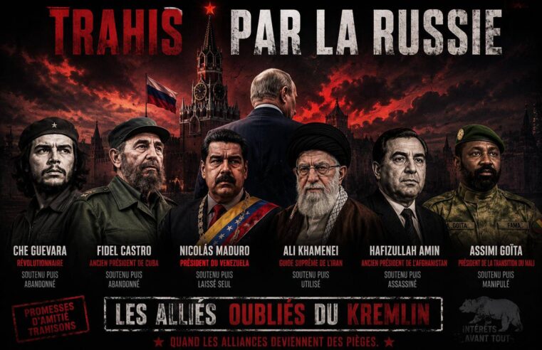 La Russie et ses alliés : le silence stratégique du Kremlin face aux crises