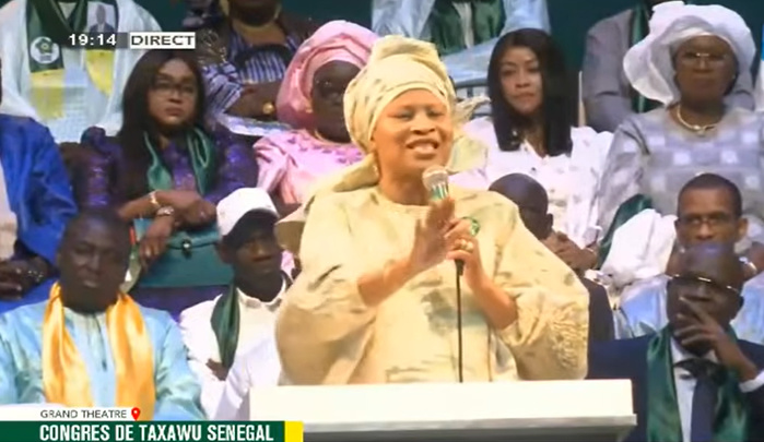 Congrès de "Taxawu Sénégal": Aïssata Tall Sall critique le nouveau régime et appelle à une démonstration de force de l'opposition
