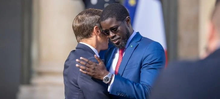 Rencontre entre Bassirou Diomaye Faye et Emmanuel Macron