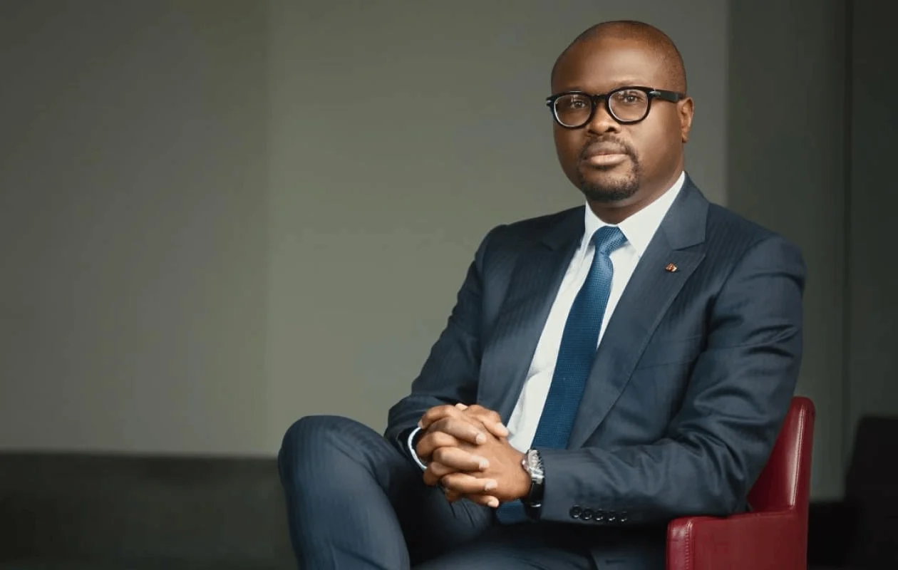Portrait officiel du président béninois Romuald Wadagni