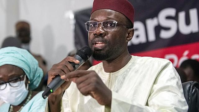 Manifestation politique à Dakar