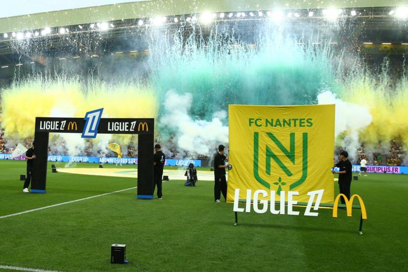 Nantes devra jouer un match à huis clos. (LE GOFF GWENDOLINE/L'Équipe)