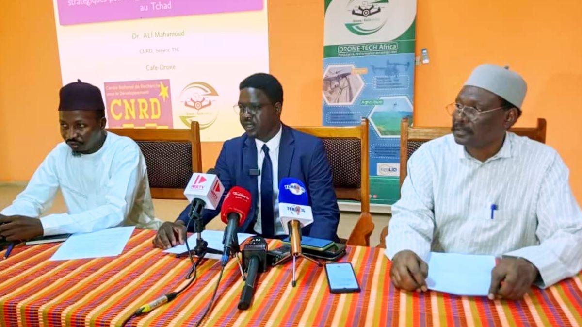 Le Tchad déploie l&rsquo;avenir technologique avec le premier Café Drone