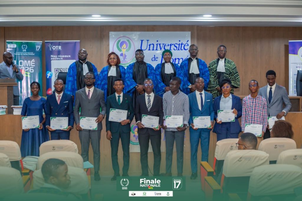 Concours international génies en herbe ohada 2026 : la phase nationale togolaise sacre ses finalistes