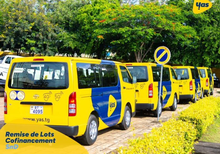 Yas Togo renforce son maillage commercial avec six nouveaux véhicules