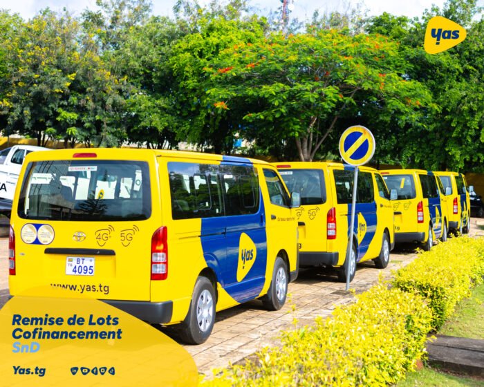 Yas Togo renforce son maillage commercial avec six nouveaux véhicules