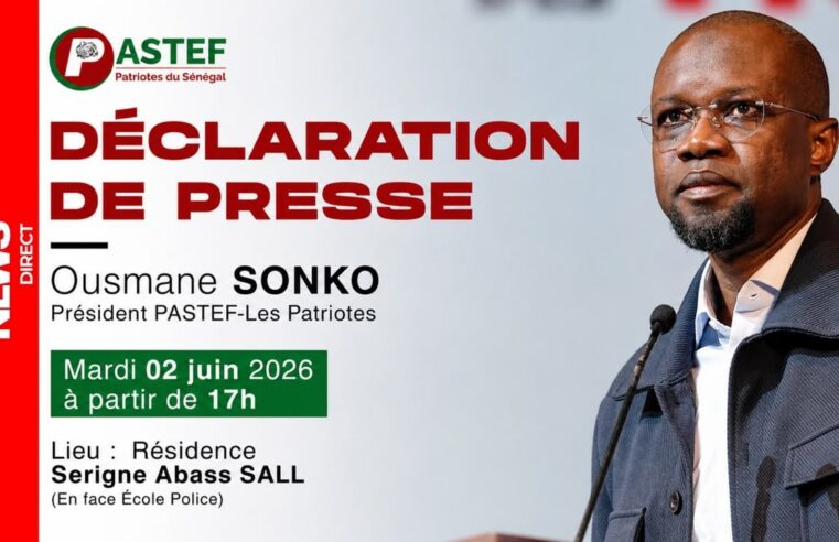 Ousmane sonko s&rsquo;exprime après la formation du gouvernement sénégalais