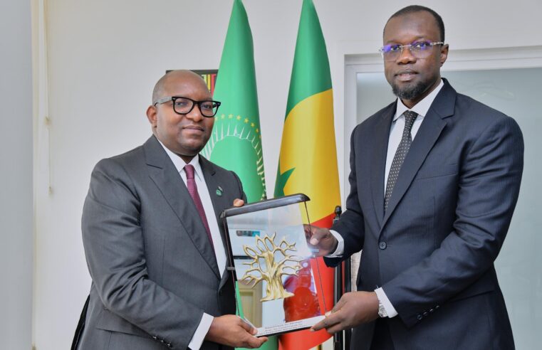 Ousmane Sonko et Jean-Michel Sama Lukonde discutent réforme de l&rsquo;UPA au Sénégal