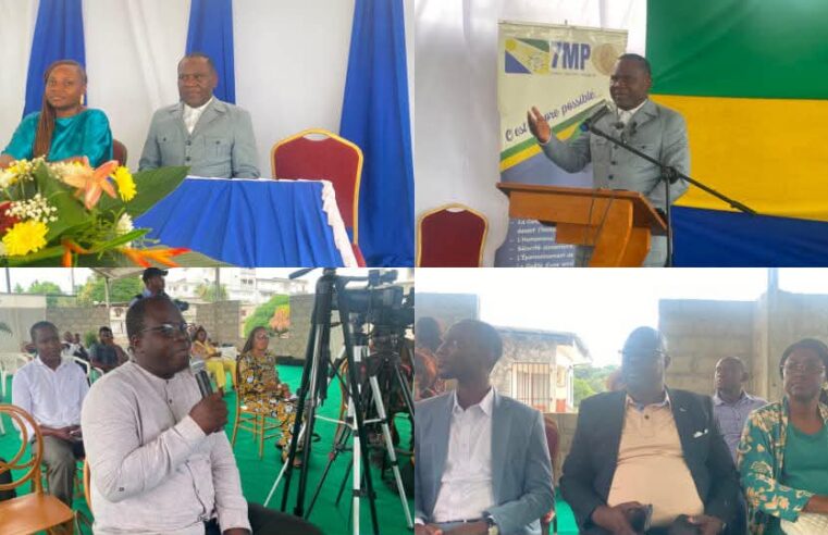Le 7mp et le mon 100% : bilan d&rsquo;une tournée gabonaise et appel à l&rsquo;unité politique