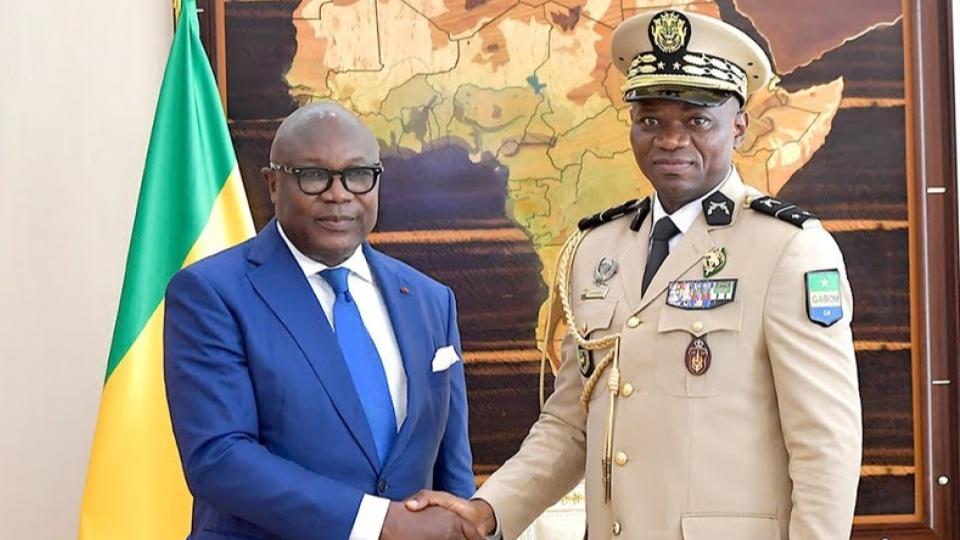 Maganga Moussavou apporte son soutien à Oligui Nguema pour le Gabon