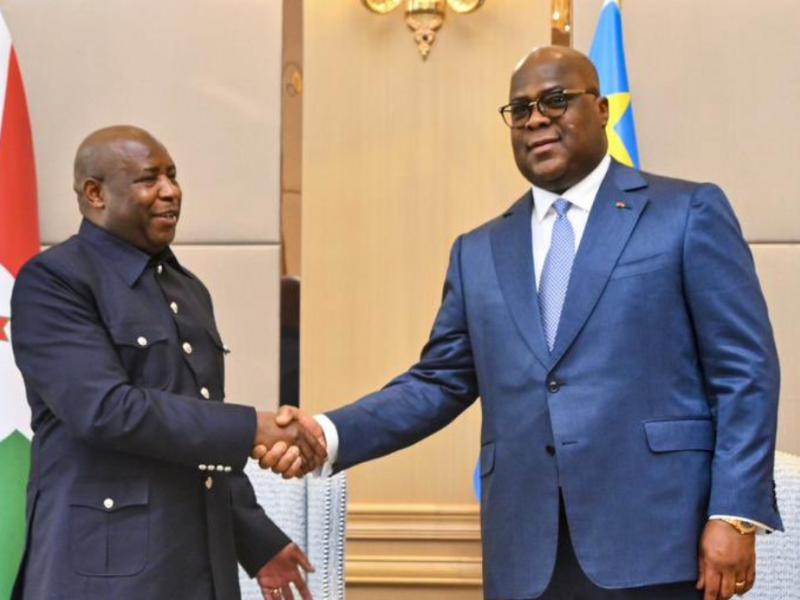 Tshisekedi convie Ndayishimiye à un sommet onusien sur ressources, paix et développement