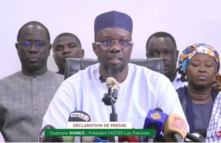 Déclaration du président Ousmane Sonko : les priorités de Pastef en question