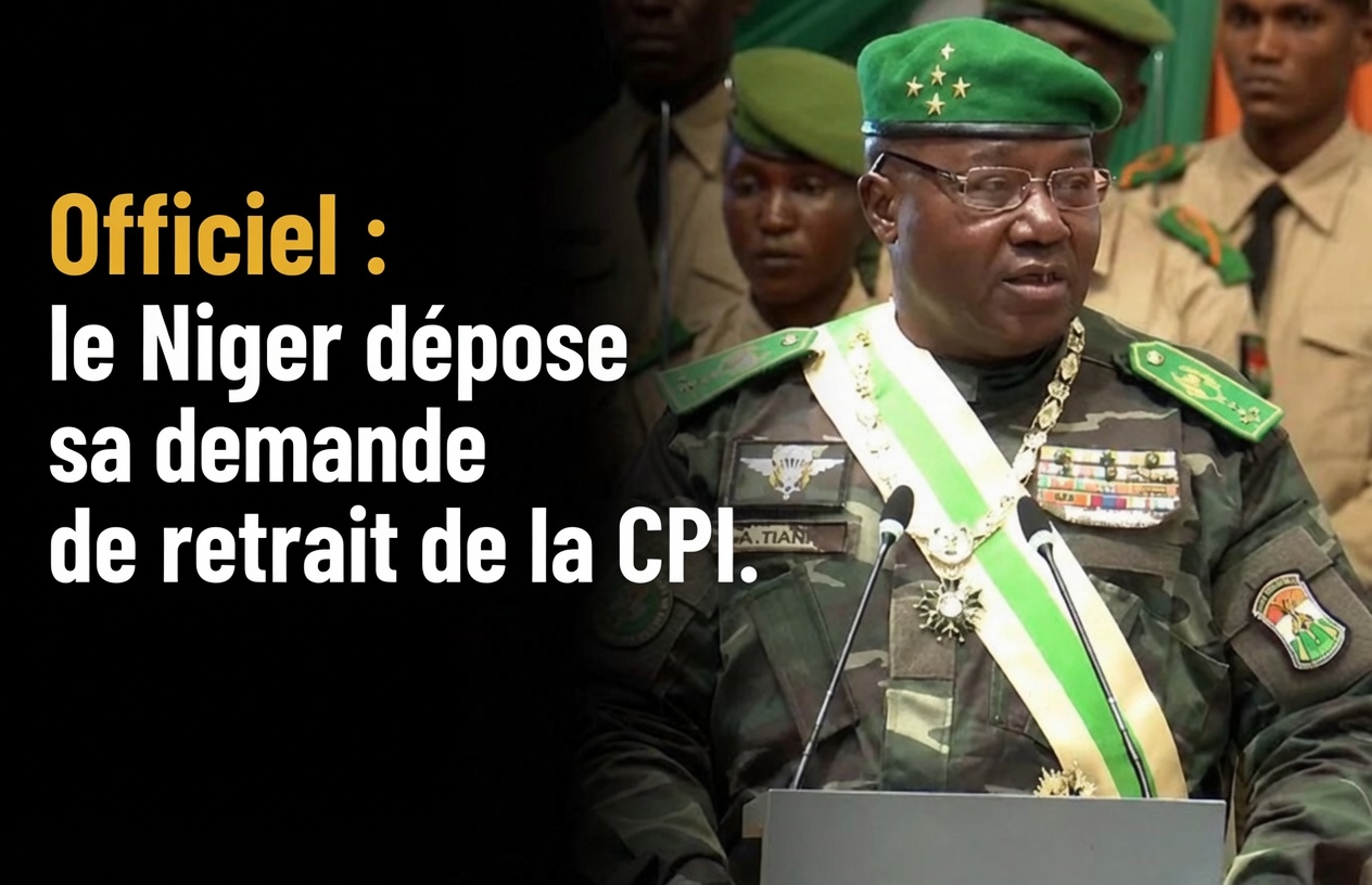 Le Niger officialise son retrait de la cour pénale internationale